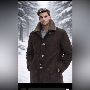 Salvatore Ferragamo Dark Brown Trench Coat